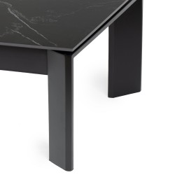 MESA DE CENTRO DE PORCELÁNICO OLIVER PARA SALÓN ESTILO CONTEMPORÁNEO