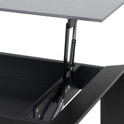 MESA DE CENTRO DE PORCELÁNICO OLIVER PARA SALÓN ESTILO CONTEMPORÁNEO