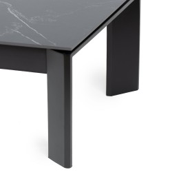 MESA DE CENTRO DE PORCELÁNICO OLIVER PARA SALÓN ESTILO CONTEMPORÁNEO