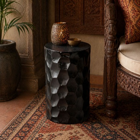 MESA AUXILIAR DE ALUMINIO DURASH PARA SALÓN ESTILO MODERNO