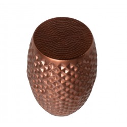 MESA AUXILIAR DE ALUMINIO RAJIV PARA SALÓN ESTILO BOHO