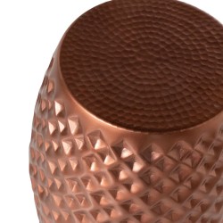 MESA AUXILIAR DE ALUMINIO RAJIV PARA SALÓN ESTILO BOHO