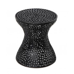 MESA AUXILIAR DE ALUMINIO REDISH PARA SALÓN ESTILO MODERNO