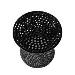 MESA AUXILIAR DE ALUMINIO REDISH PARA SALÓN ESTILO MODERNO