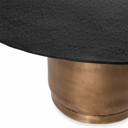 MESA DE CENTRO DE ALUMINIO DURAI 74 PARA SALÓN ESTILO CONTEMPORÁNEO