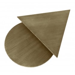 SET DE MESAS DE CENTRO DE ALUMINIO KAPIL PARA SALÓN ESTILO CONTEMPORÁNEO