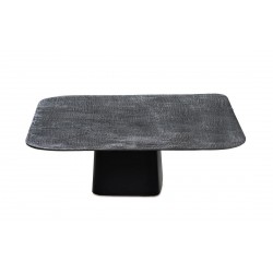 MESA DE CENTRO DE ALUMINIO SHAREM PARA SALÓN ESTILO MINIMALISTA MODERNO