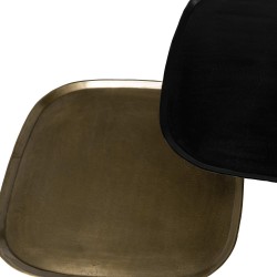 SET DE MESAS DE CENTRO DE ALUMINIO VIKRAM PARA SALÓN ESTILO CONTEMPORÁNEO INDUSTRIAL