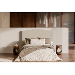 MESITA AUXILIAR DE MADERA MACIZA MANAN PARA DORMITORIO ESTILO CONTEMPORÁNEO