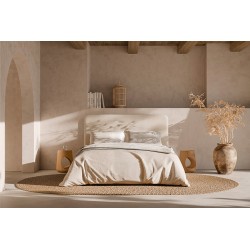 MESITA AUXILIAR DE MADERA MACIZA MANAN PARA DORMITORIO ESTILO CONTEMPORÁNEO