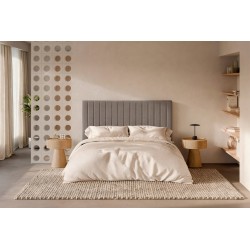 MESITA AUXILIAR DE CHAPA DE MADERA JAMES PARA DORMITORIO ESTILO MID-CENTURY