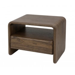 MESITA DE CENTRO DE MADERA OWEN PARA SALÓN O DORMITORIO ESTILO CONTEMPORÁNEO
