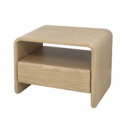 MESITA DE CENTRO DE MADERA OWEN PARA SALÓN O DORMITORIO ESTILO CONTEMPORÁNEO