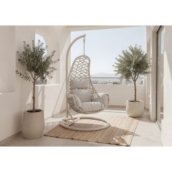 SILLÓN COLGANTE CONSTANZA DISEÑO ELEGANTE EXTERIOR