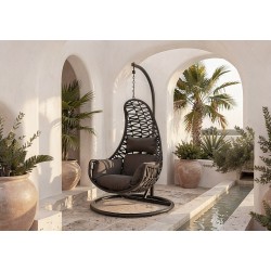 SILLÓN COLGANTE CONSTANZA DISEÑO ELEGANTE EXTERIOR
