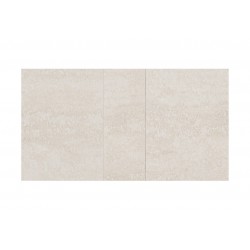 MESA EXTENSIBLE DE PORCELÁNICO TRAVERTINO LORI PARA COMEDOR ESTILO CONTEMPORÁNEO