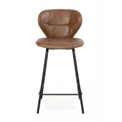 TABUREETE ALTO DE POLIPIEL WILLIAM PARA BARRA ESTILO INDUSTRIAL