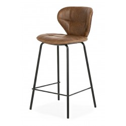 TABUREETE ALTO DE POLIPIEL WILLIAM PARA BARRA ESTILO INDUSTRIAL