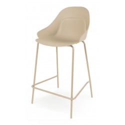 TABURETE ALTO DE POLIPROPILENO TOBY PARA COCINA ESTILO CONTEMPORÁNEO