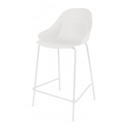 TABURETE ALTO DE POLIPROPILENO TOBY PARA COCINA ESTILO CONTEMPORÁNEO