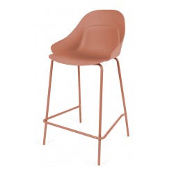TABURETE ALTO DE POLIPROPILENO TOBY PARA COCINA ESTILO CONTEMPORÁNEO