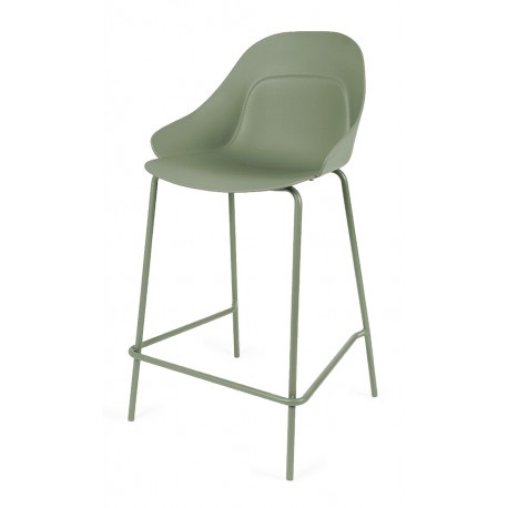 TABURETE ALTO DE POLIPROPILENO TOBY PARA COCINA ESTILO CONTEMPORÁNEO