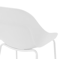 TABURETE ALTO DE POLIPROPILENO TOBY PARA COCINA ESTILO CONTEMPORÁNEO
