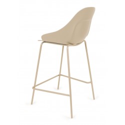 TABURETE ALTO DE POLIPROPILENO TOBY PARA COCINA ESTILO CONTEMPORÁNEO