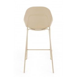 TABURETE ALTO DE POLIPROPILENO TOBY PARA COCINA ESTILO CONTEMPORÁNEO