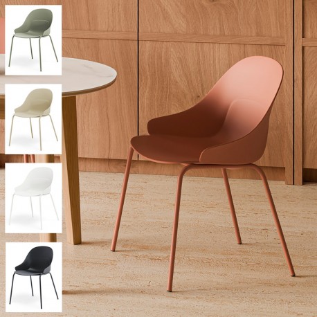 SILLA DE POLIPROPILENO SEPHORA PARA COMEDOR ESTILO CONTEMPORÁNEO