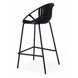 TABURETE ALTO DE POLIPROPILENO TRISTAN PARA BARRA ESTILO CONTEMPORÁNEO