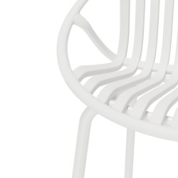 TABURETE ALTO DE POLIPROPILENO TRISTAN PARA BARRA ESTILO CONTEMPORÁNEO