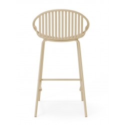 TABURETE ALTO DE POLIPROPILENO TRISTAN PARA BARRA ESTILO CONTEMPORÁNEO