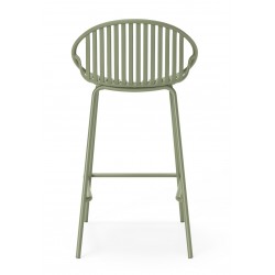 TABURETE ALTO DE POLIPROPILENO TRISTAN PARA BARRA ESTILO CONTEMPORÁNEO