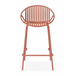 TABURETE ALTO DE POLIPROPILENO TRISTAN PARA BARRA ESTILO CONTEMPORÁNEO