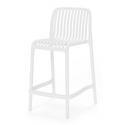 TABURETE BAJO DE POLIPROPILENO WALTER PARA COCINA ESTILO CONTEMPORÁNEO