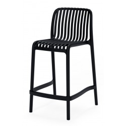 TABURETE BAJO DE POLIPROPILENO WALTER PARA COCINA ESTILO CONTEMPORÁNEO
