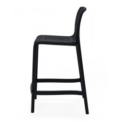 TABURETE BAJO DE POLIPROPILENO WALTER PARA COCINA ESTILO CONTEMPORÁNEO