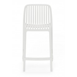 TABURETE BAJO DE POLIPROPILENO WALTER PARA COCINA ESTILO CONTEMPORÁNEO