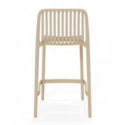 TABURETE BAJO DE POLIPROPILENO WALTER PARA COCINA ESTILO CONTEMPORÁNEO