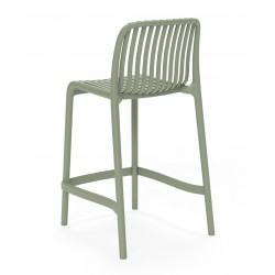TABURETE BAJO DE POLIPROPILENO WALTER PARA COCINA ESTILO CONTEMPORÁNEO
