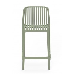 TABURETE BAJO DE POLIPROPILENO WALTER PARA COCINA ESTILO CONTEMPORÁNEO