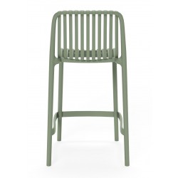 TABURETE BAJO DE POLIPROPILENO WALTER PARA COCINA ESTILO CONTEMPORÁNEO