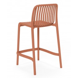 TABURETE BAJO DE POLIPROPILENO WALTER PARA COCINA ESTILO CONTEMPORÁNEO