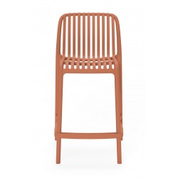 TABURETE BAJO DE POLIPROPILENO WALTER PARA COCINA ESTILO CONTEMPORÁNEO