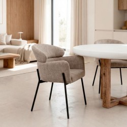 SILLA SALLY CON DOBLE RESPALDO