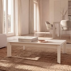 MESA DE CENTRO DE PORCELÁNICO OLIVER PARA SALÓN ESTILO CONTEMPORÁNEO