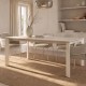 MESA EXTENSIBLE LISA 140CM. DE PORCELANICO