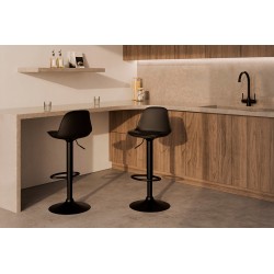 TABURETE SADIE ELEVABLE Y GIRATORIO