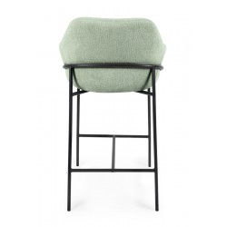 TABURETE DE TEJIDO ANTIMANCHAS THOMAS PARA BARRA O COCINA DE ESTILO CONTEMPORÁNEO